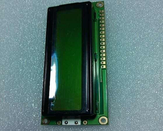 黄绿膜1602点阵液晶