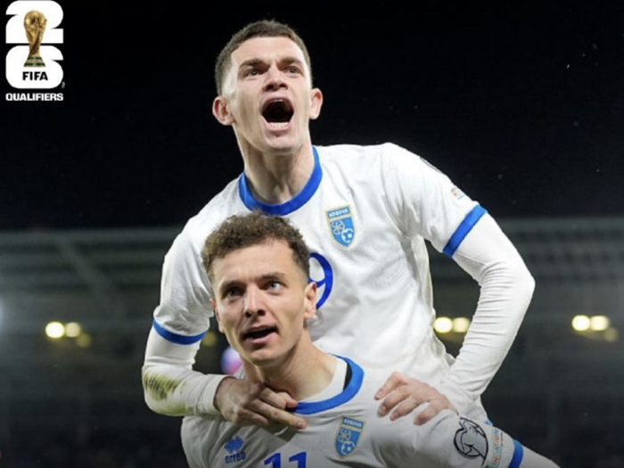 科索沃奇迹逆转斯洛伐克晋级世界杯决赛圈